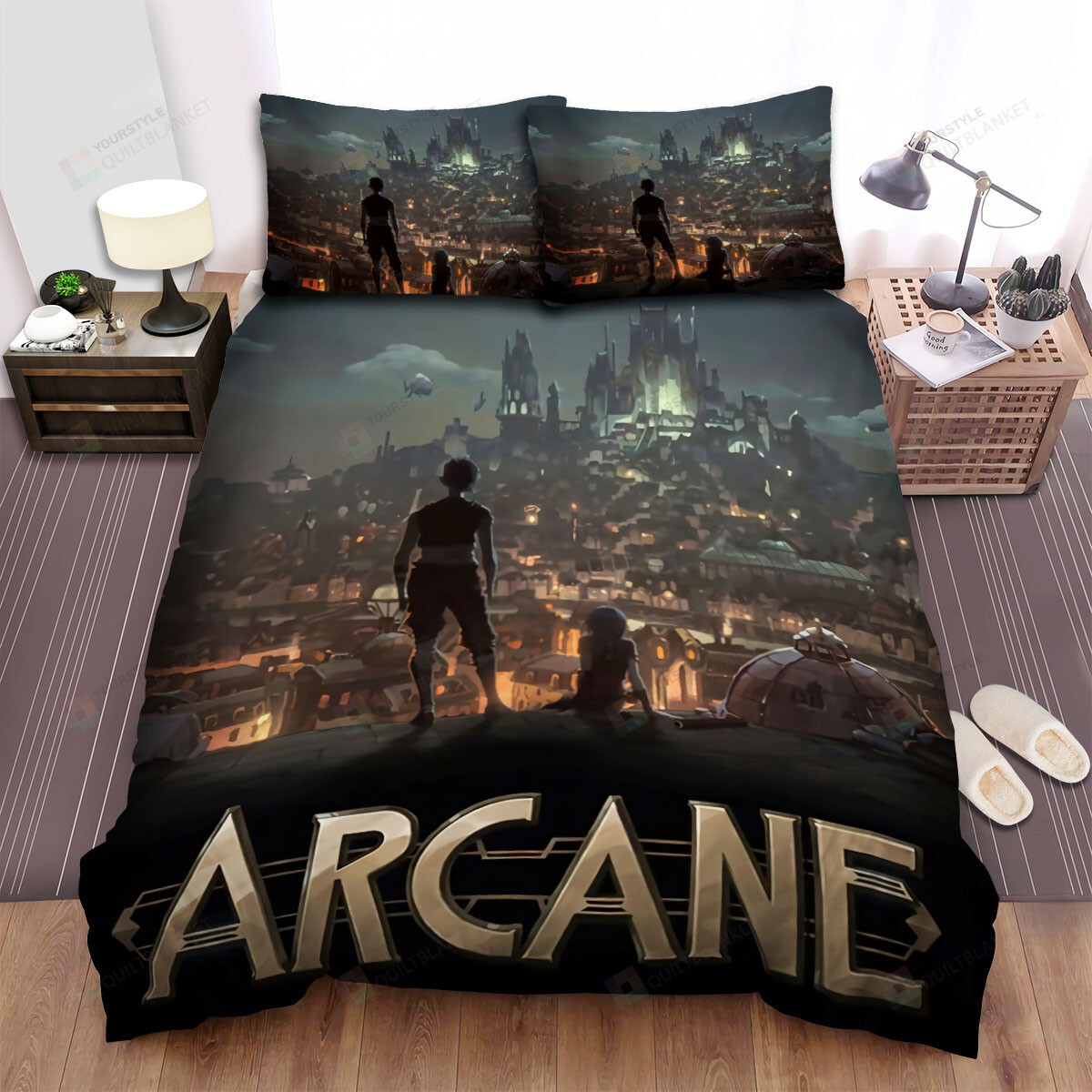 Arcane (2021) Movie Poster Bed Sheets Duvet Cover Bedding Sets