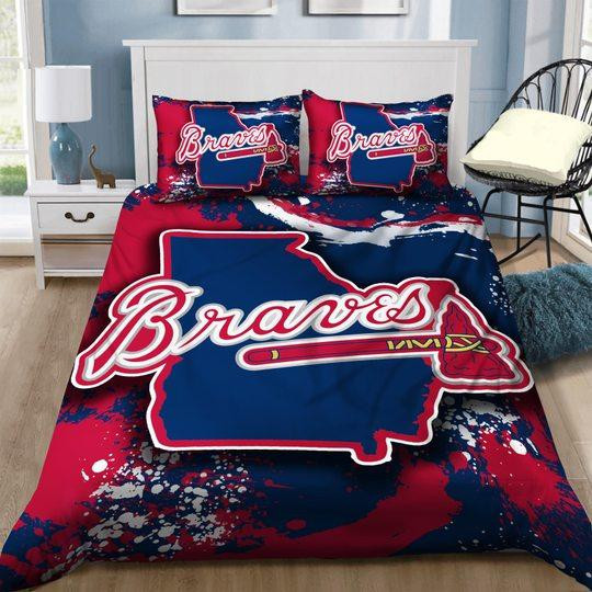 Atlanta Braves B0510210 Bedding Set