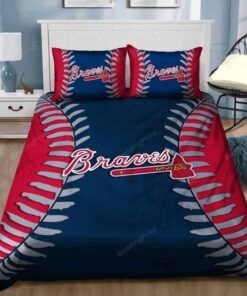 Atlanta Braves Bedding Set (duvet Cover & Pillow Cases)