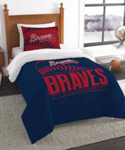 Atlanta Braves Kl2609 Bedding Set Halloween And Christmas Sale
