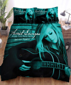 Avril Lavigne Wish You Were Here Single Art Cover Bed Sheets Spread Duvet Cover Bedding Sets