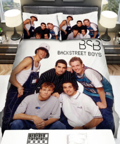 Backstreet Boys 90s Image Bed Sheets Spread Duvet Cover Bedding Sets