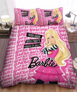 Barbie And Puppy Bed Sheets Duvet Cover Bedding Sets