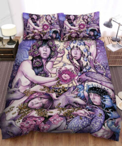 Baroness Music Purple Album Bed Sheets Spread Comforter Duvet Cover Bedding Sets