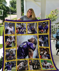 Bc Baltimore Ravens Legends Quilt Blanket