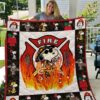 Bc Snoopy Firefighter Quilt Blanket