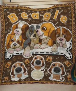 Beagle Puppies Artistic Sherpa Fleece Blanket