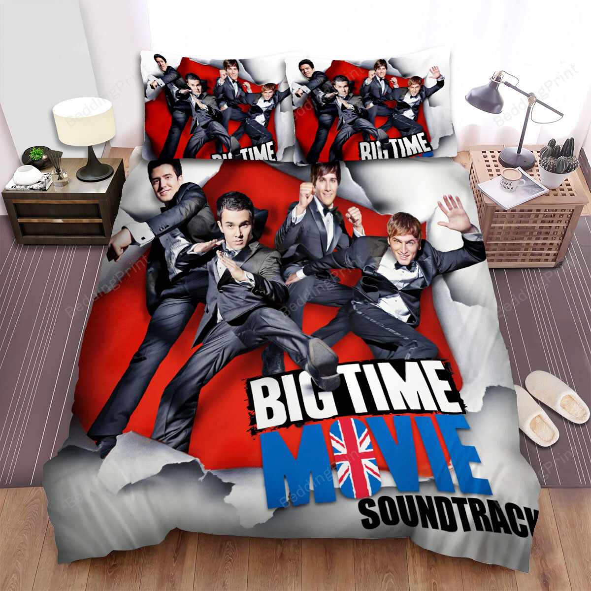 Big Time Rush Track Bed Sheets Duvet Cover Bedding Sets