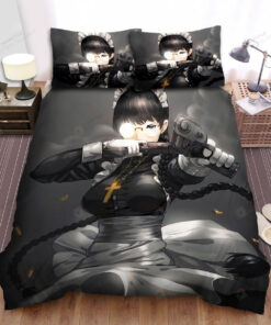 Black Lagoon Character Roberta With The Guns Bed Sheets Spread Comforter Duvet Cover Bedding Sets