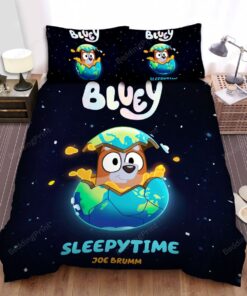 Bluey Bingo Sleepytime Bed Sheets Spread Duvet Cover Bedding Sets