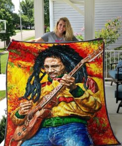 Bob Marley Quilt Blanket