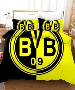 Borussia Dortmund Bedding Set Duvet Cover Set