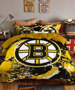 Boston Bruins B170947 Bedding Set Sleepy Halloween And Christmas Sale