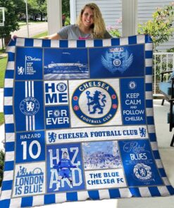Chelsea Fc Ver 02 All Season Plus Size Quilt Blanket
