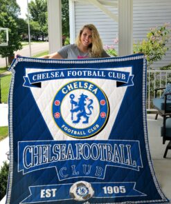 Chelsea Football Club Quilt Blanket