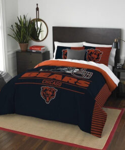 Chicago Bears Bedding Set (duvet Cover & Pillow Cases)