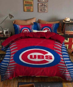 Chicago Cubs Bedding Set (duvet Cover & Pillow Cases)