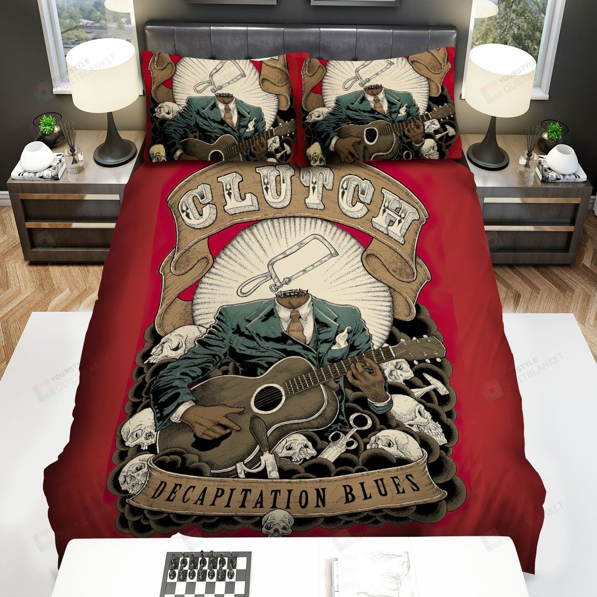 Clutch Fanart Poster Photo Bed Sheets Spread Comforter Duvet Cover Bedding Sets