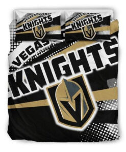 Colorful Shine Amazing Vegas Golden Knights 3d Customizedbedding Sets Duvet Cover Bedroom Sets Bedlinen