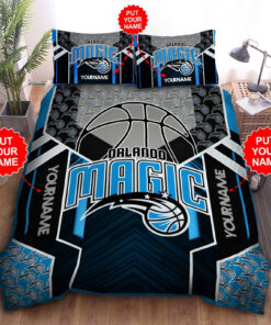 Custom Name Orlando Magic Bedding Set Custom Name Orlando Magic Duvet Cover Orlando Magic Comforter Sets Orlando Magic Nba Fan Gift Tdv09