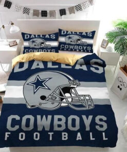 Dallas Cowboys Football Logo Helmet Bedding Set