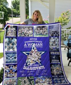 Dallas Cowboys Quilt Blanket 03