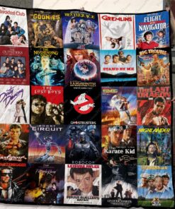 Dd 80s Movies Back To The Past Quilt Blanket