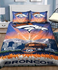 Denver Broncos American Football Customize Duvet Cover Bedding Set