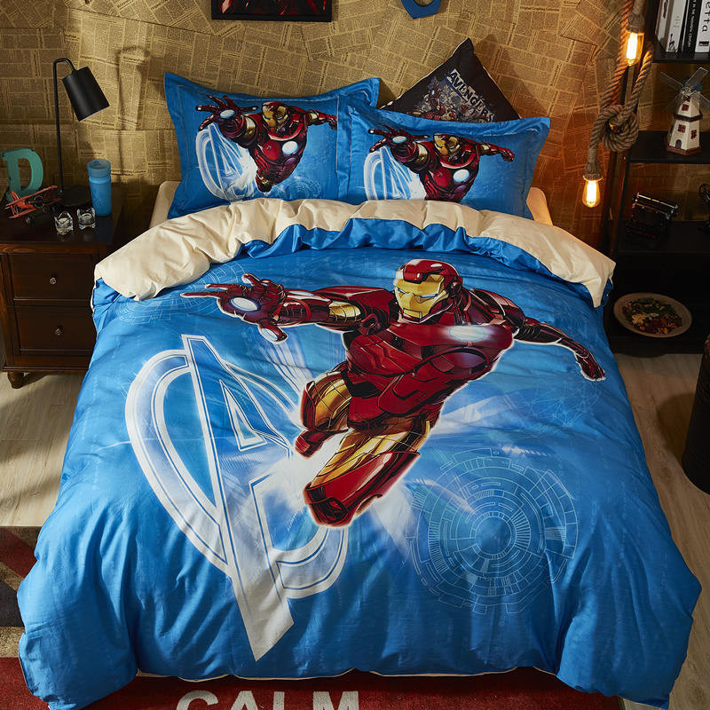 Disney-marvel-iron-man-bed-bedding-set