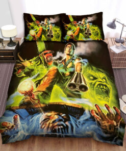 Evil Dead Ii Movie Poster 2 Bed Sheets Spread Comforter Duvet Cover Bedding Sets