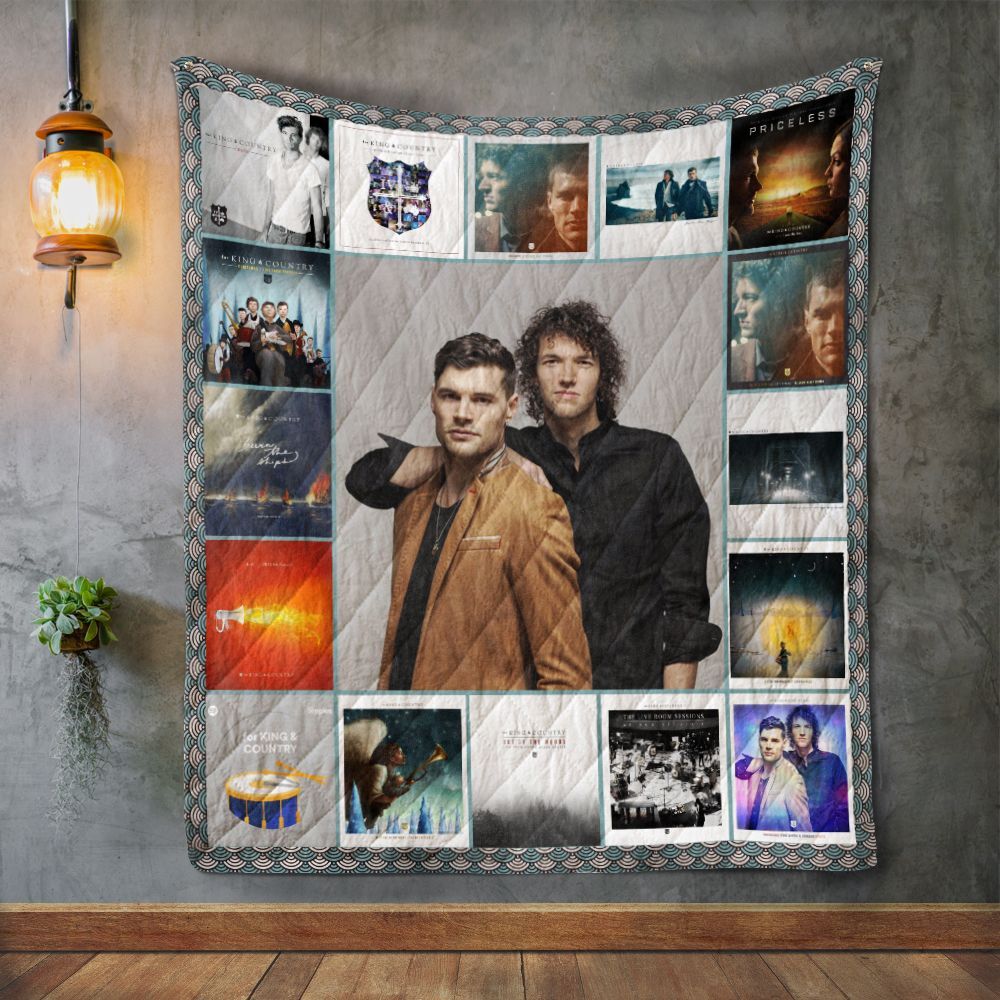 For King Country Album Covers Quilt Blanket