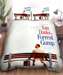 Forrest Gump Original Movie Poster Bed Sheet Spread Duvet Cover Bedding Sets