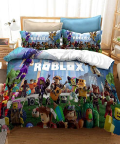 Game Roblox Dynablocks Cosplay Bed Sheets Spread Duvet Cover Bedding Sets