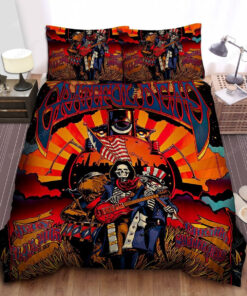 Grateful Dead Soldier Field Digital Art Bed Sheet Duvet Cover Bedding Sets