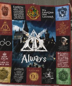 Harry Potter Quilt Blanket For Fans Ver 17