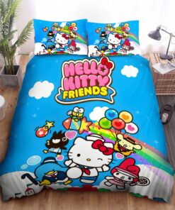 Hello Kitty And Friends Bed Sheets Duvet Cover Bedding Sets