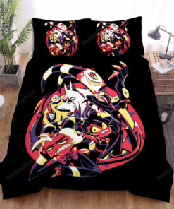 Helluva Boss Movie Digital Art 2 Bed Sheets Duvet Cover Bedding Sets