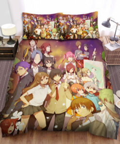 Horimiya All Characters In One Bed Sheets Spread Duvet Cover Bedding Sets