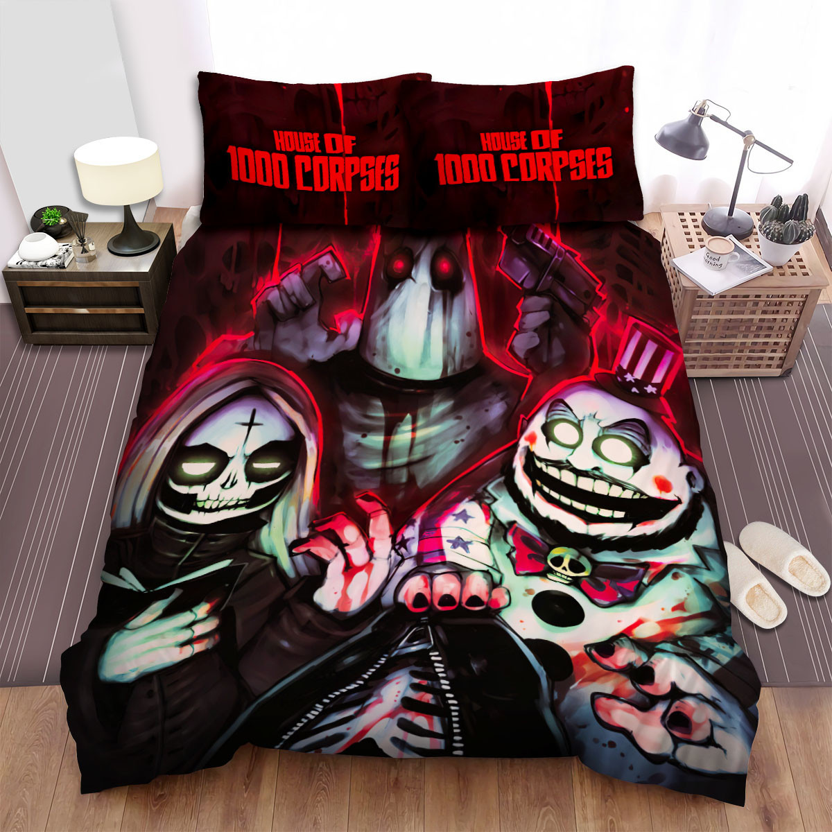 House Of 1000 Corpses (2003) Movie Poster Bed Sheets Spread Comforter Duvet Cover Bedding Sets