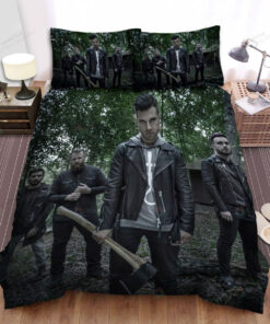 Ice Nine Kills Band Wood Bed Sheets Spread Comforter Duvet Cover Bedding Sets