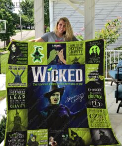 Idina Menzel 8211 Wicked The Musical Quilt Blanket Ver 17