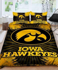 Iowa Hawkeyes B110953 Bedding Set Sleepy Halloween And Christmas Sale