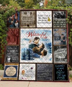 Its A Wonderful Life Quilt Blanket 01