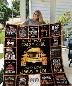 Jeep Car Quilt Blanket
