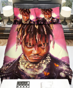 Juice Wrld Legends Never Die Album Art Cover Bed Sheets Spread Duvet Cover Bedding Sets