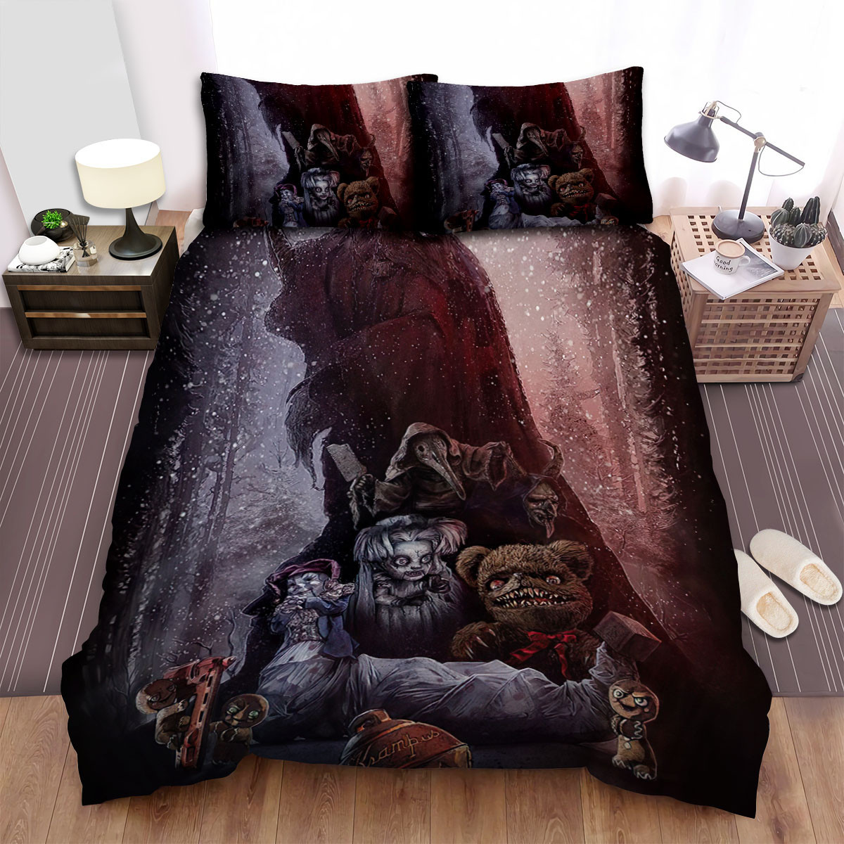 Krampus (i) Movie Poster 5 Bed Sheets Spread Comforter Duvet Cover Bedding Sets