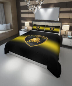 Lamborghini Logo Custom Bedding Set 1duvet Cover Pillowcases