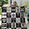 Las Vegas Raiders Quilt Blanket 02