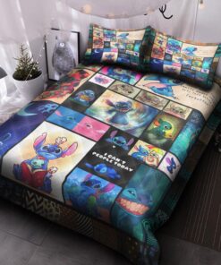 Lilo And Stitch Ohana Means Family Bedding Set