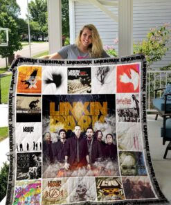 Linkin Park Albums Cover Poster Quilt Blanket